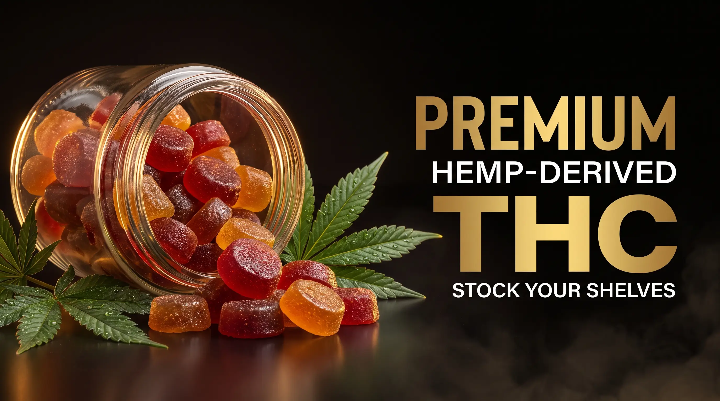 Premium hemp-derived THC products banner