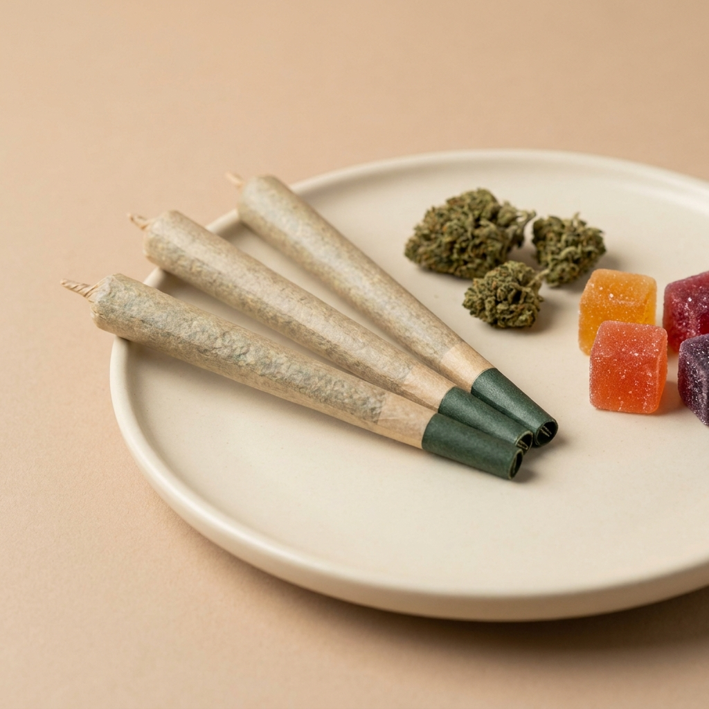 Triple Threat pre-rolls and gummies