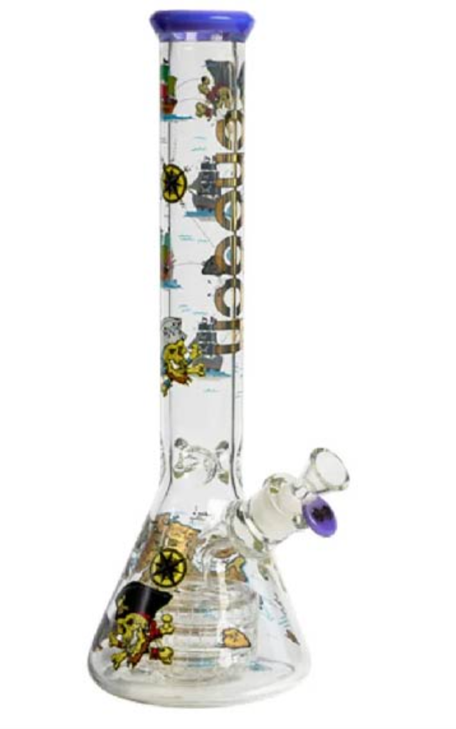 Cheech- Jolly Ranger Big Matrix Bong CA-5002