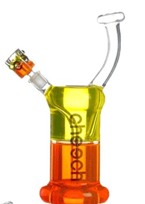 Cheech - 12" Double Glycerin Bubbler HR-GY-125