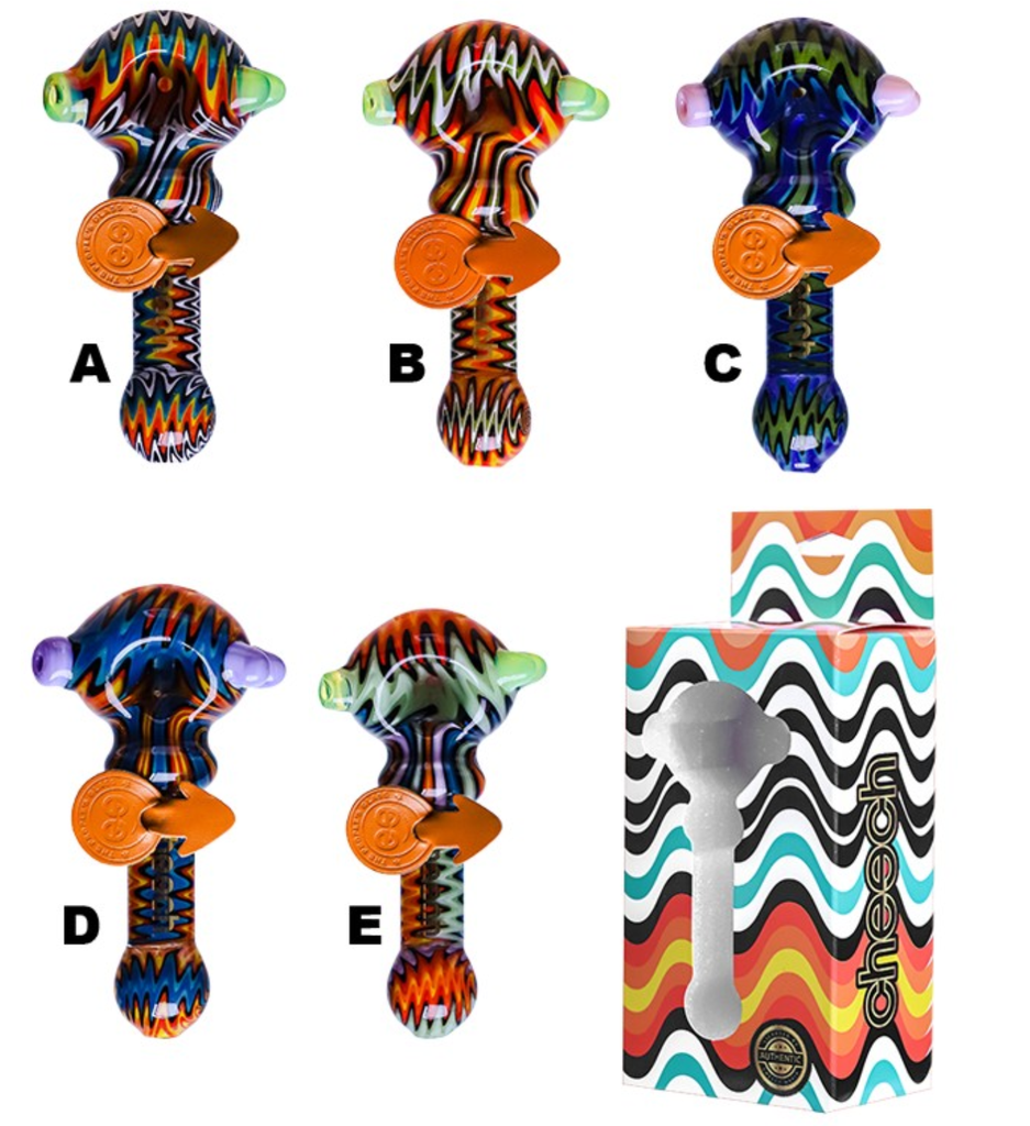 Cheech- Round Wig Wag  CH-PIPE-228