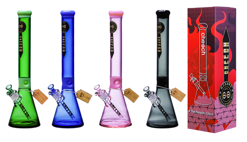 Cheech- 18" Breaker Bong CH-113 (CH-113-TP-PINK)