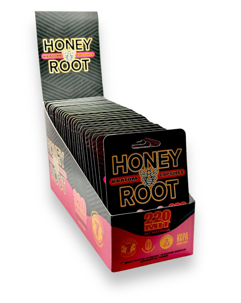 Honeyroot- Kratom Capsules (220mit)
