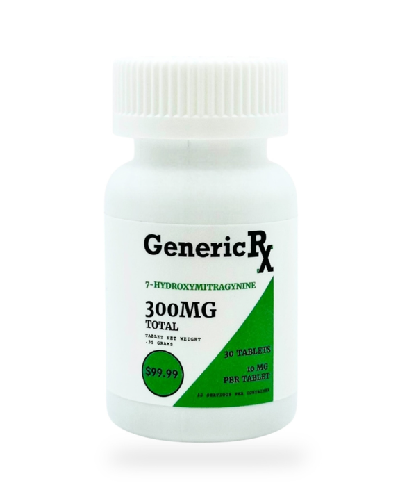 7-Hydroxymitragynine 10MG 30ct Tablets