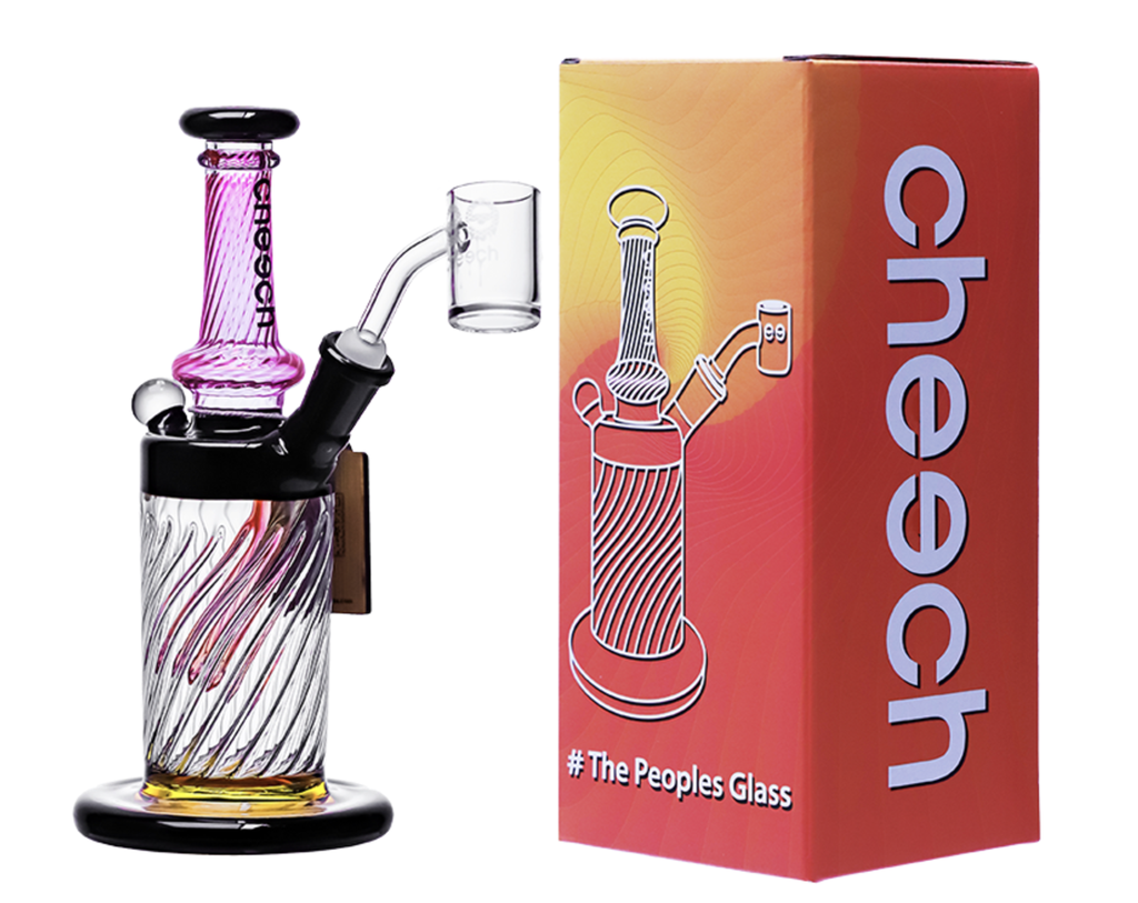 Cheech- HYPNOTIC FUMED RIG - CH-204