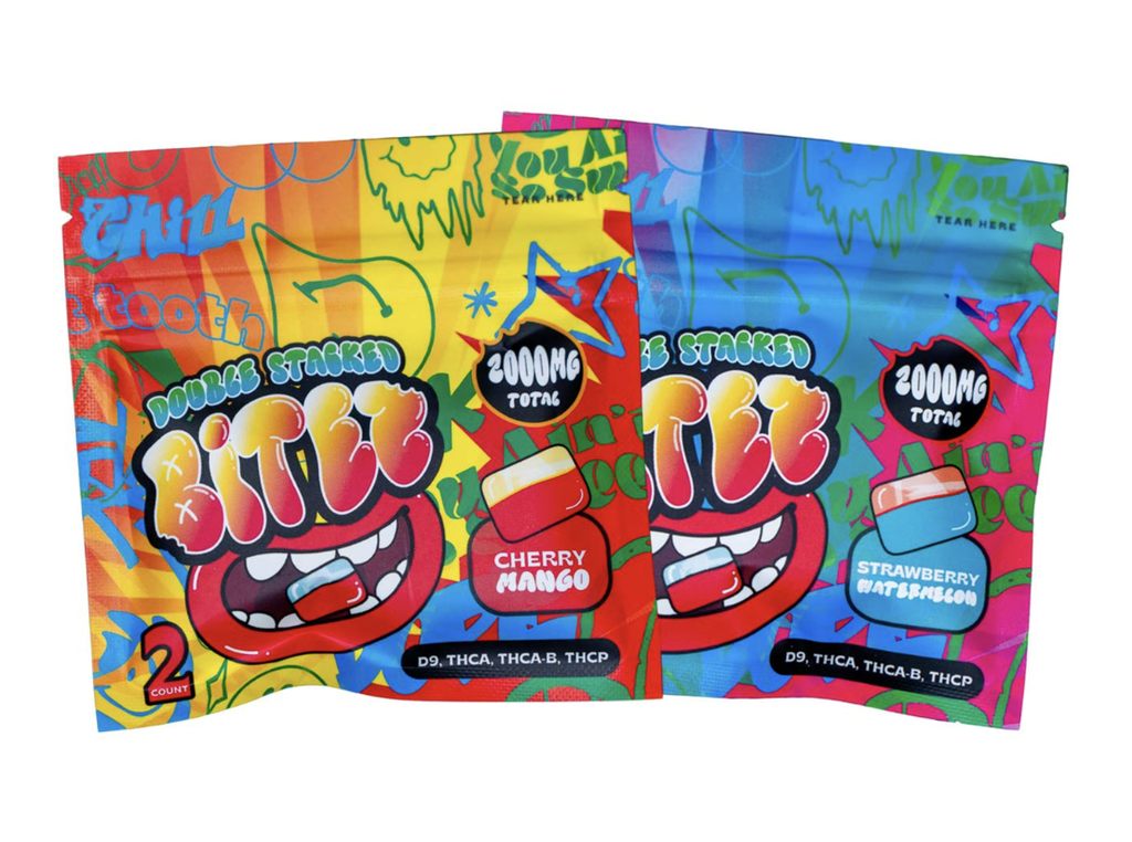 Double Stacked Bitez - Delta-9+ Gummy Bag (2000mg)