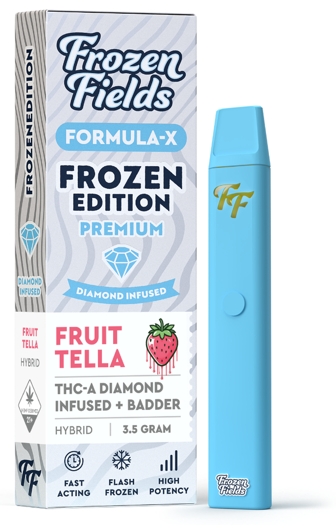 Frozen Fields- Frozen Edition Diamond-Infused THC-A Disposable (3.5g)
