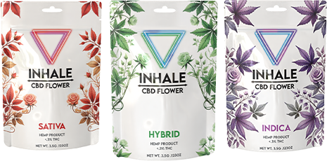 Inhale More - CBD Flower Bag (3.5g) (The White - Hybrid)