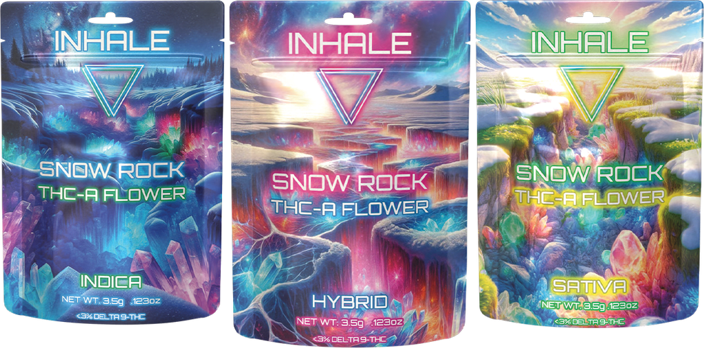 Inhale More - THC-A Snow Rock Flower Bag (3.5g)