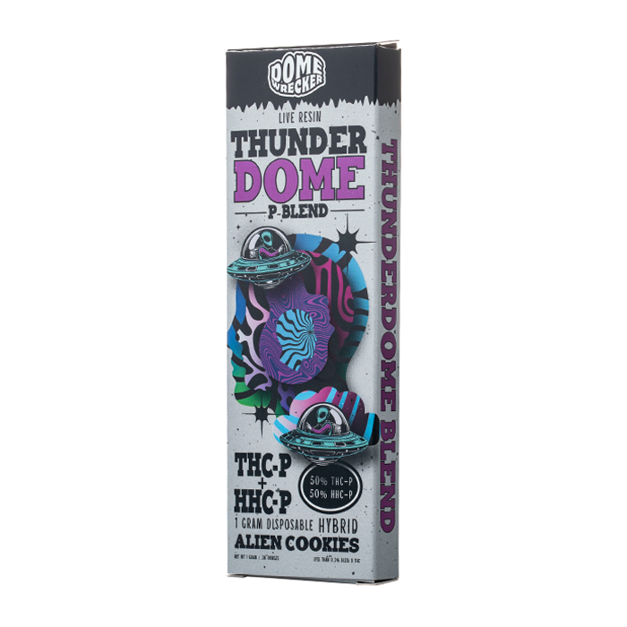 Dome Wrecker - Thunder Dome P-Blend Disposable (1g) (Alien Cookies - Hybrid)