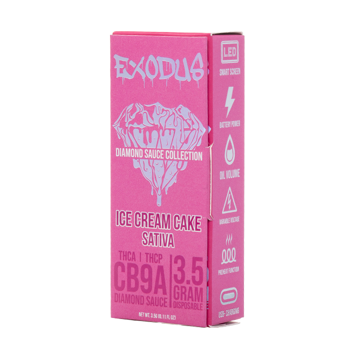 Exodus- Diamond Sauce THC-A Disposable (3.5g)