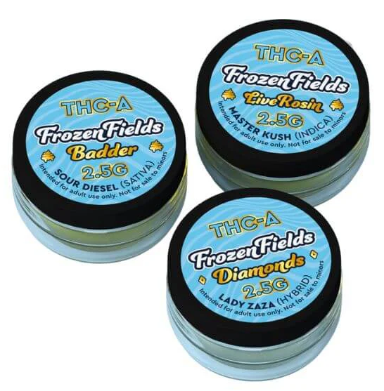 Frozen Fields - THC-A Dabs (2.5g)