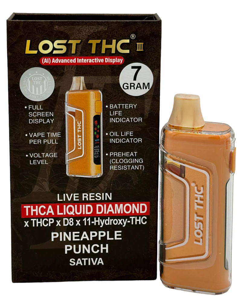 Lost THC - THC-A Liquid Diamond Disposable (7g)