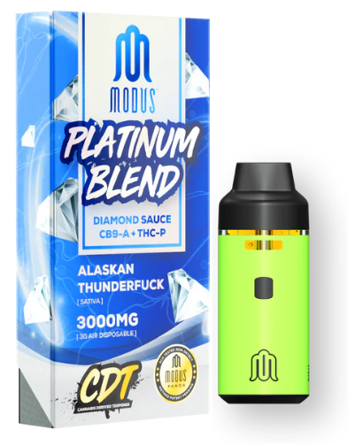 Modus - Platinum Blend Disposable (3g) (Alaskan Thunderfuck - Sativa)