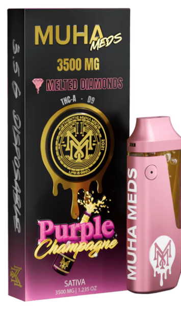 Muha Meds - Melted Diamonds Disposable (3.5g)