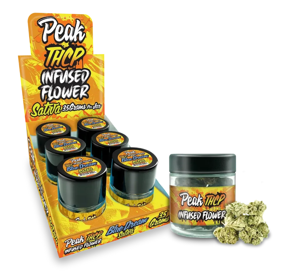 Peak - THCP Infused Flower 3.5 Jar - Blue Dream