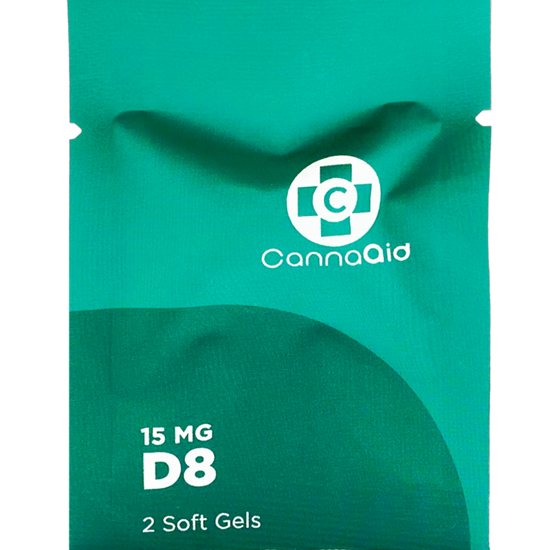 CannaAid - Delta 8 Soft Gels 25mg