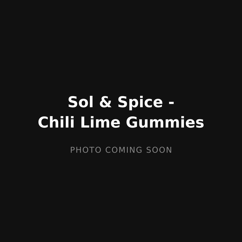 Sol & Spice - Chili Lime Gummies (Mango Tango (Indica))