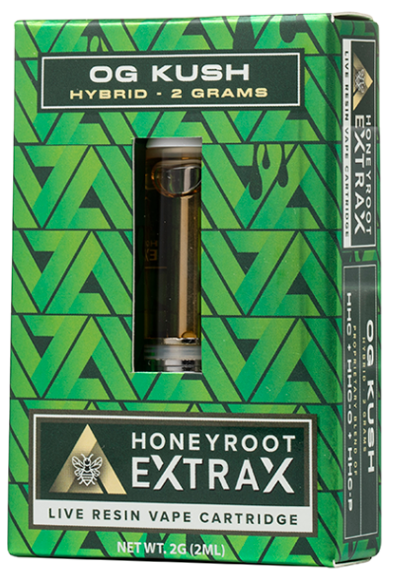 Honeyroot Extrax - Live Resin Cartridge (2g)