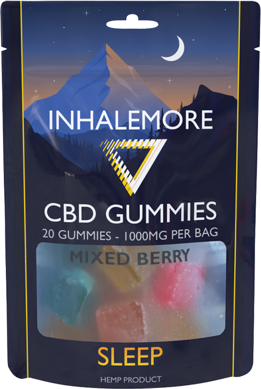 Inhale More - CBD Gummy Bag (1000mg)