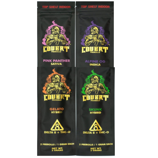 Covert - Delta-8 + THC-P Pre-rolls