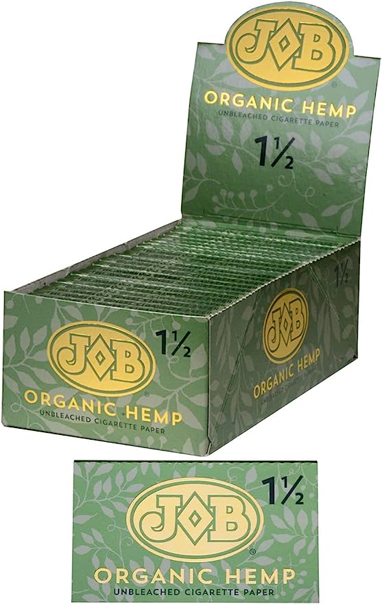 JOB - Slim Organic Hemp Papers 24ct