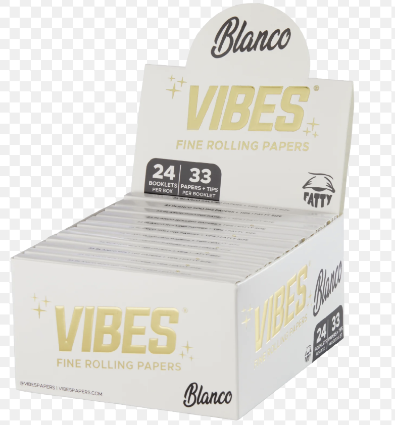 Vibes - Fatty Blanco Rolling Papers (24ct)