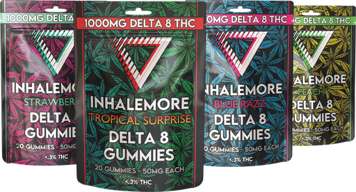 Inhale More - Delta-8 Gummy Bag (1000mg)