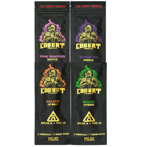 Covert - Delta-8 + THC-P Pre-rolls