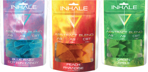 Inhale More - Abstract Blend Gummy Bag (1000mg)