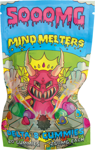 Mind Melters - 5000MG Delta 8 Gummies