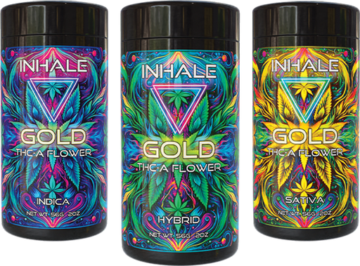 Inhale More - Gold THC-A Flower Jar (56g)