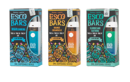 Pastel Cartel Esco Bars - Live Resin Disposable (3g)