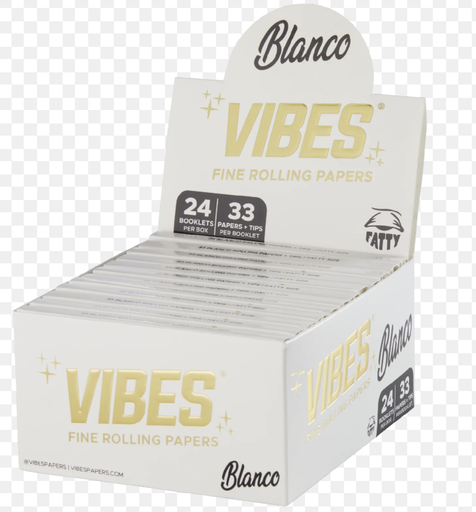 Vibes - Fatty Blanco Rolling Papers (24ct)
