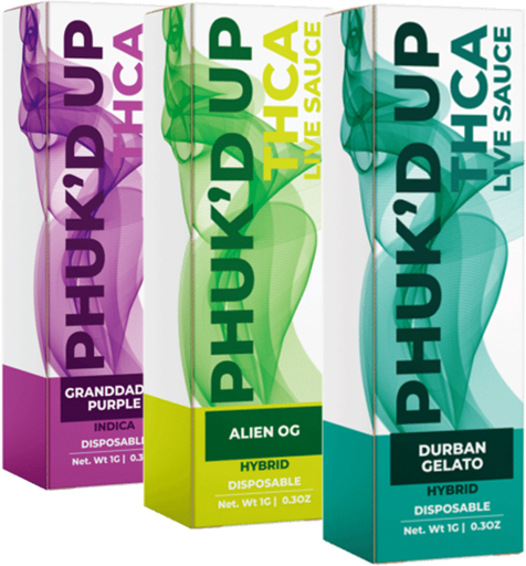 The Hemp Doctor - Phuk'd Up THC-A Live Sauce Disposable (1g)