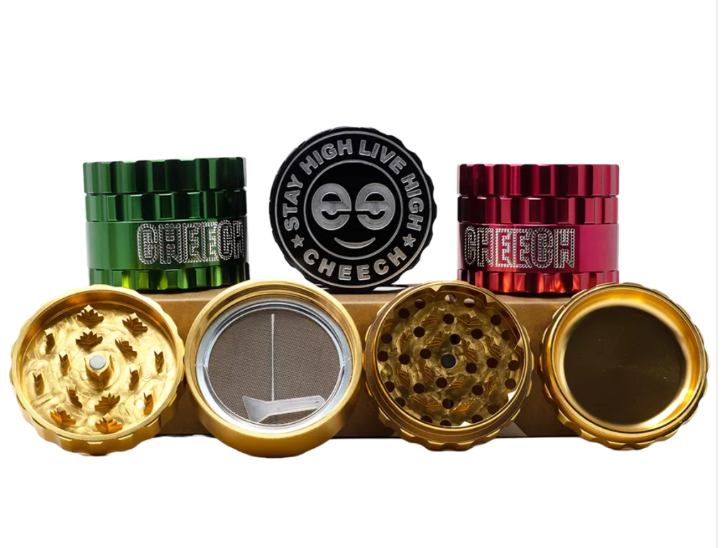 Cheech- 62mm Embossed Logo Grinder JC6003