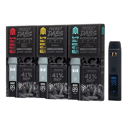 Modus- Black Pocket Dabs Disposable (2g)