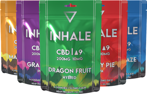 Inhale More - CBD/D9 Gummy Bag (210mg)