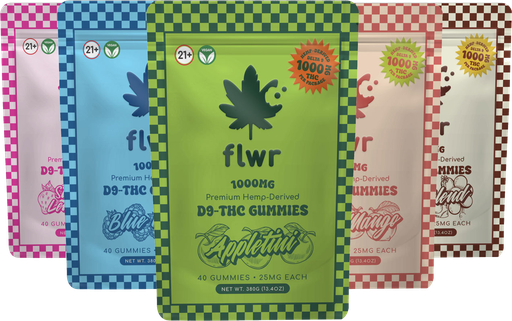 FLWR - Delta-9 Gummy Bag (1000mg)