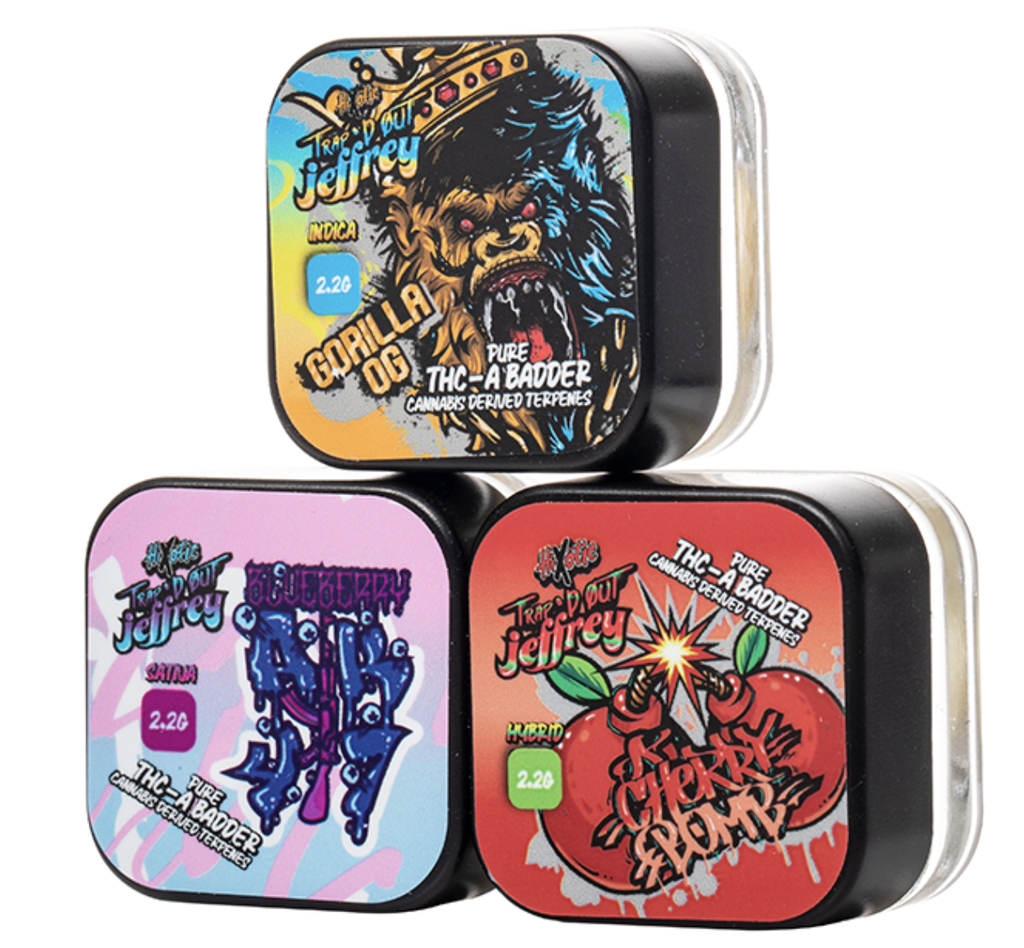 Hixotic - Trap'd Out Jeffrey THC-A Badder (2.2G)