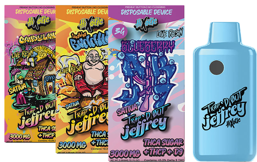 HiXotic- Trap’d Out Jeffrey THC-A Disposable (3g)