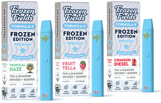 Frozen Fields- Frozen Edition Diamond-Infused THC-A Disposable (3.5g)