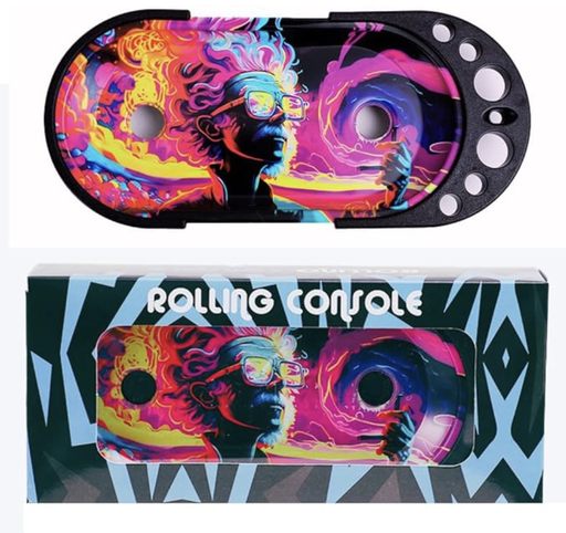 Rolling Tray with Folding Rolling Station