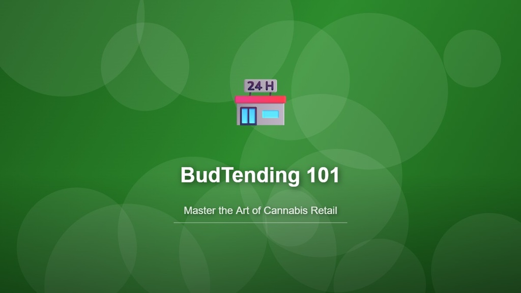 BudTending 101